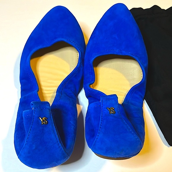 Yosi Samra Vienna Suede Ballet Flats ⚡️🏀⚡️ - Picture 3 of 7